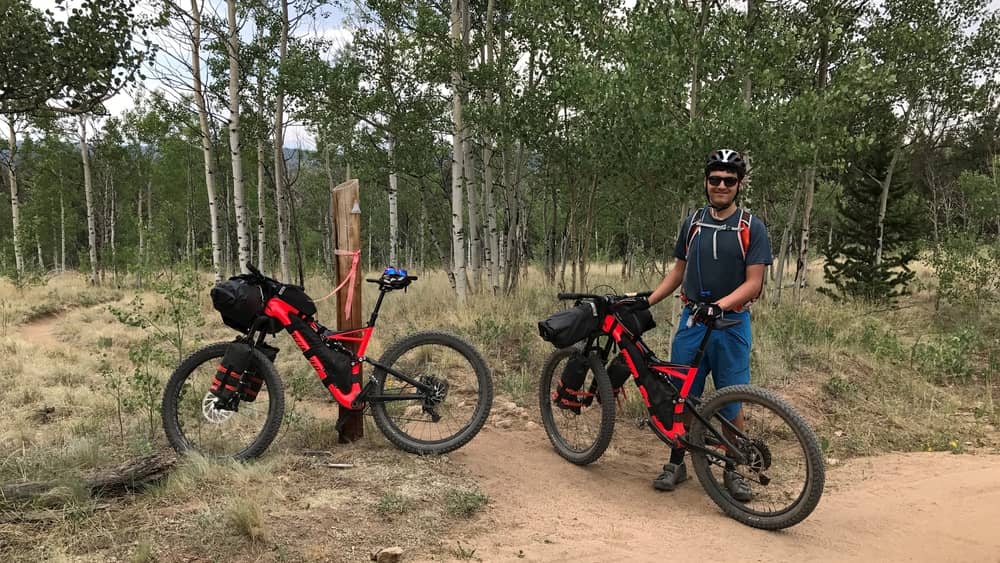 back on the trail