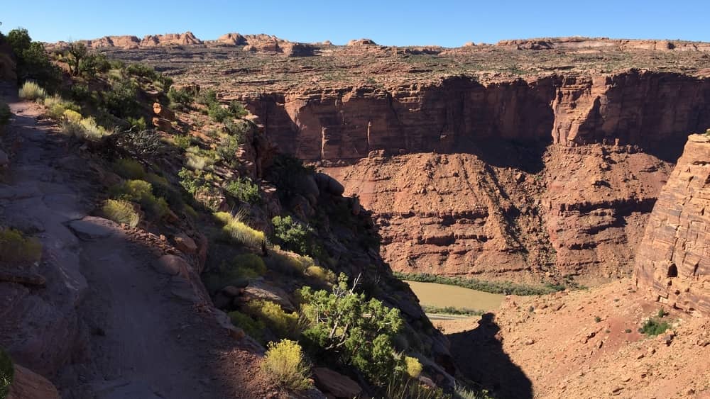 riding cliff wall